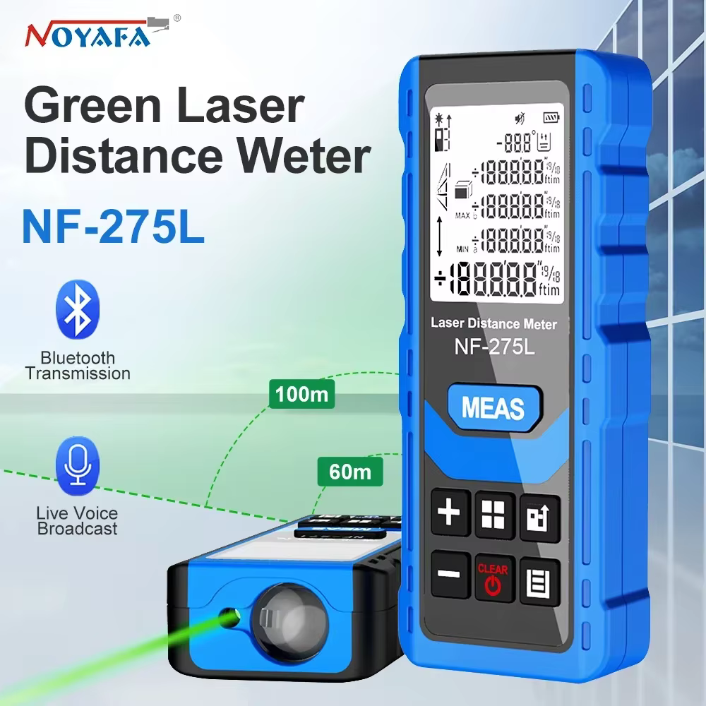 Télémètre laser numérique à faisceau vert 2026