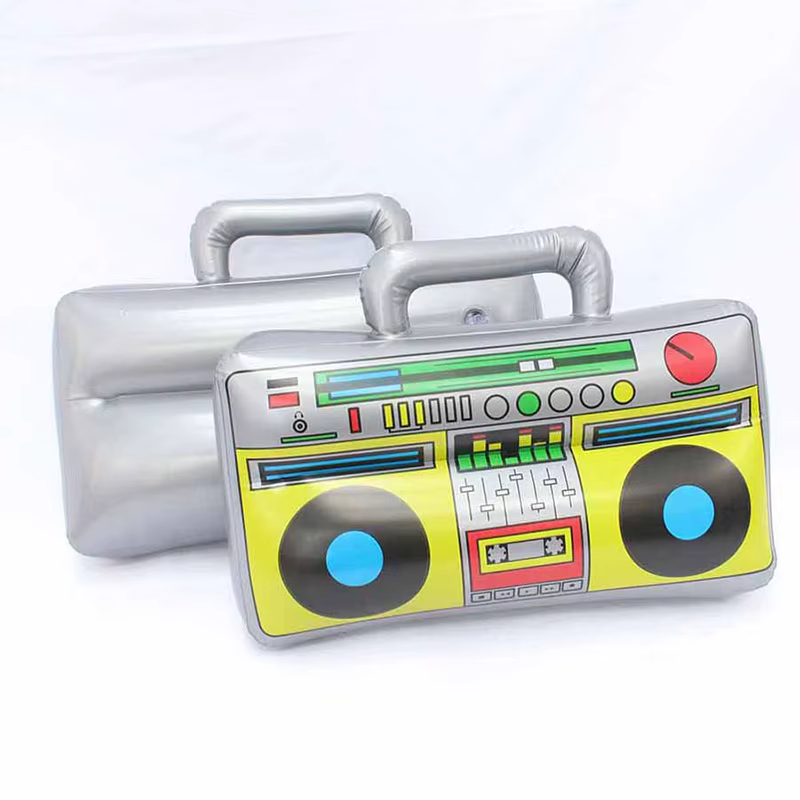 Microphones gonflables Boombox à Radio gonflable