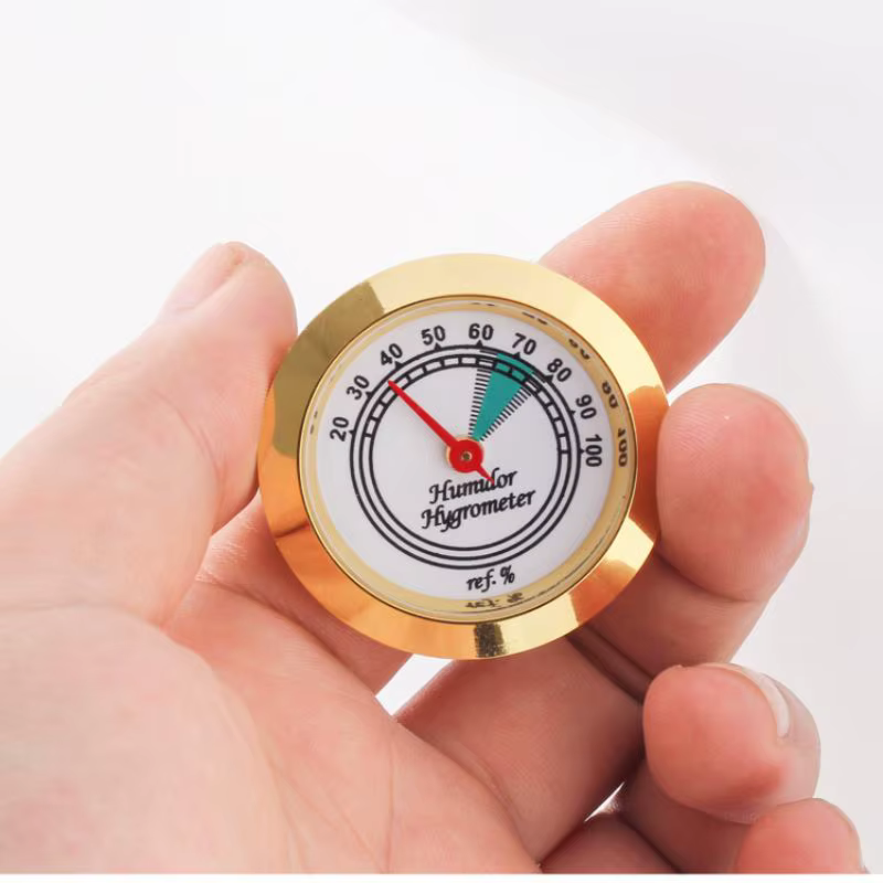 Hygromètre mécanique en laiton de 43 mm pour humidificateurs
