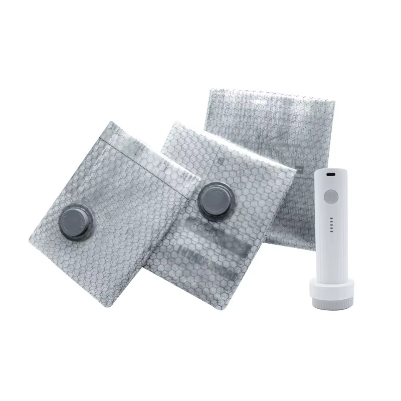 Sacs de rangement sous vide avec pompe électrique