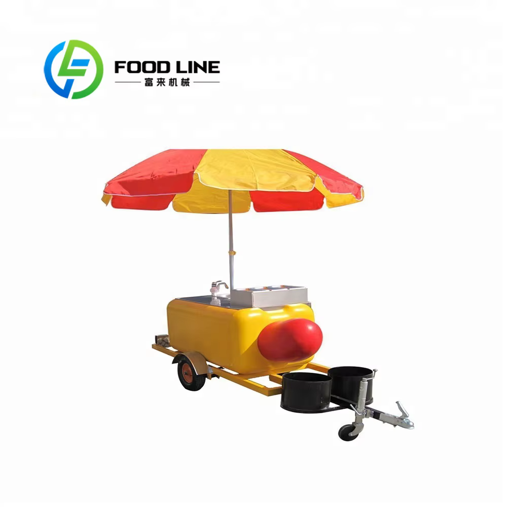 Personnalisation pour chariot de nourriture pour petites entreprises/ Conception