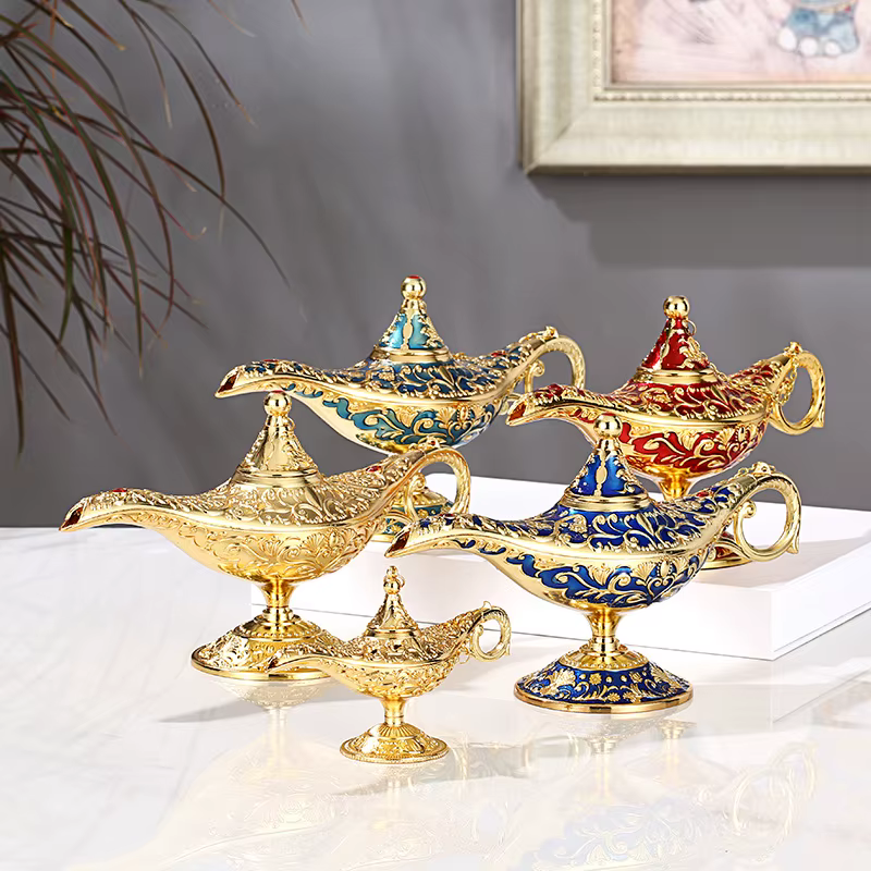 Lampe magique «mille et une nuits» de mythologie arabe