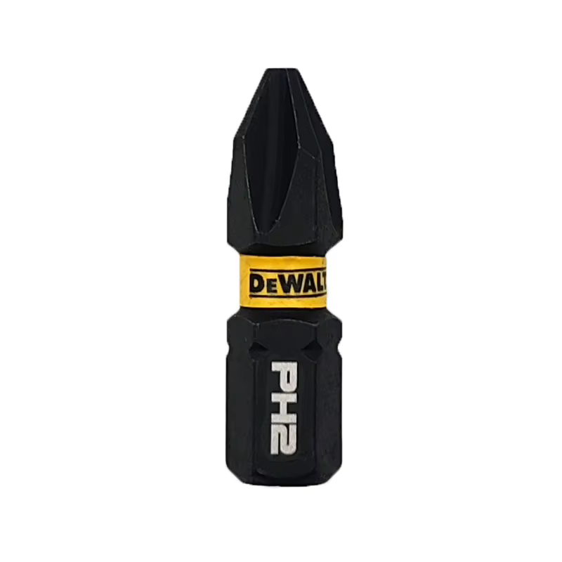 DEWALT DT70555T FLEXTORQ PH2 25mm tournevis à percussion entraînement 25 pièces ensemble d'embouts avec Mini boîte de rangement attaches accessoires pour outils électriques