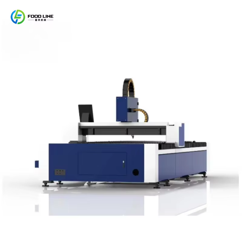 Machines de découpe de tôles métalliques personnalisées, équipement de découpe laser à fibre 1500W