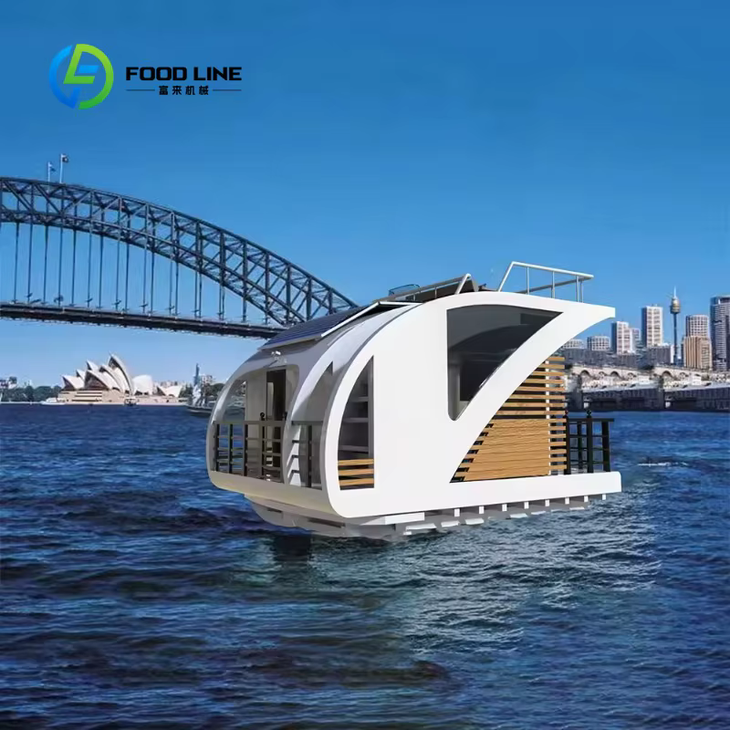 Maison flottante de luxe personnalisée
