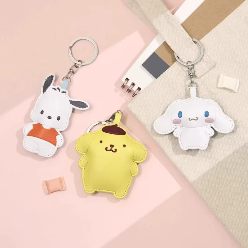 Porte-clés Hello Kitty en cuir