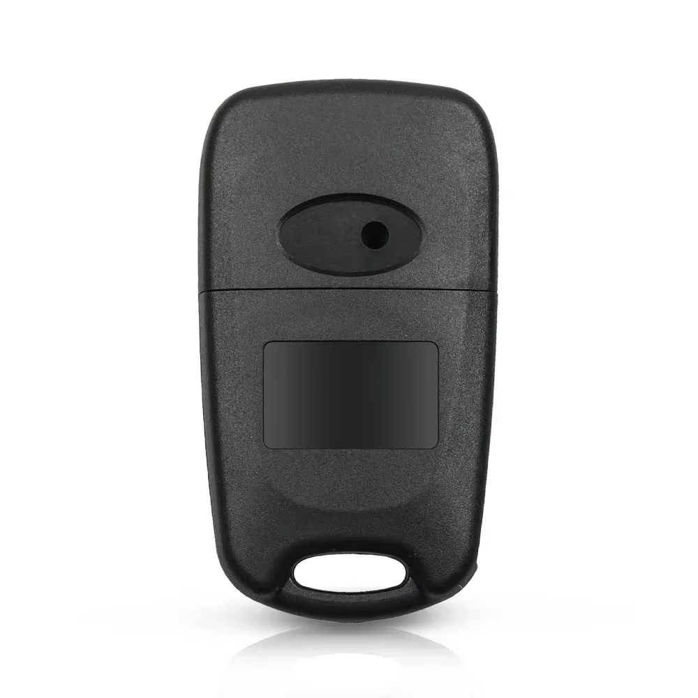 KEYYOU pour Hyundai I20 I30 IX35 I35 Accent Kia Picanto Sportage K5 3 boutons pliant étui pour clé de voiture à distance