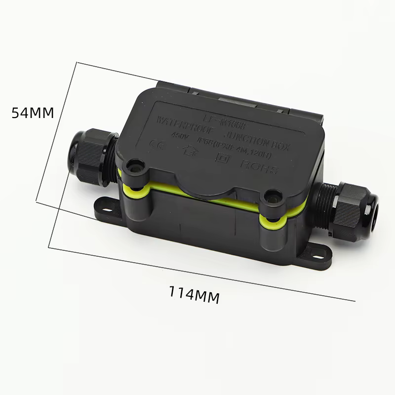 Mini boîte de jonction étanche en plastique
