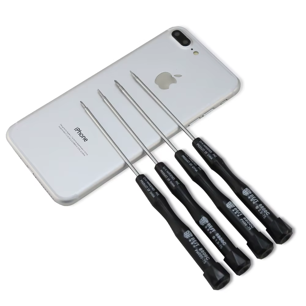 Meilleur tournevis magnétique PH00 PH000 1.5 2.0 tête plate fendue pour Macbook Pro ordinateur portable montre lunettes