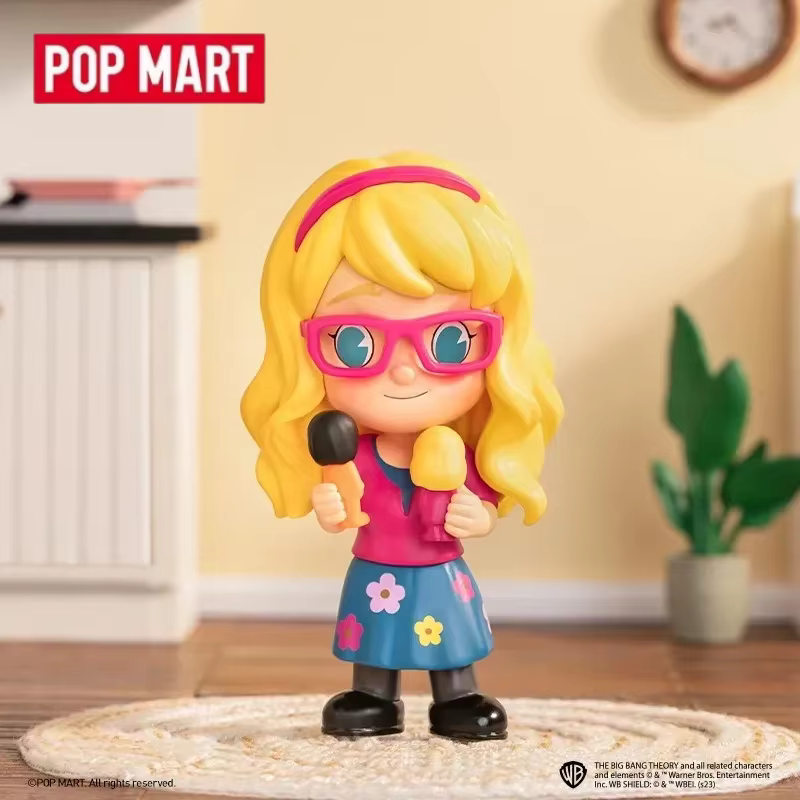 POP MART la série théorie du Big Bang boîte aveugle sac de devinettes décoration de bureau modèle mignon cadeau fille