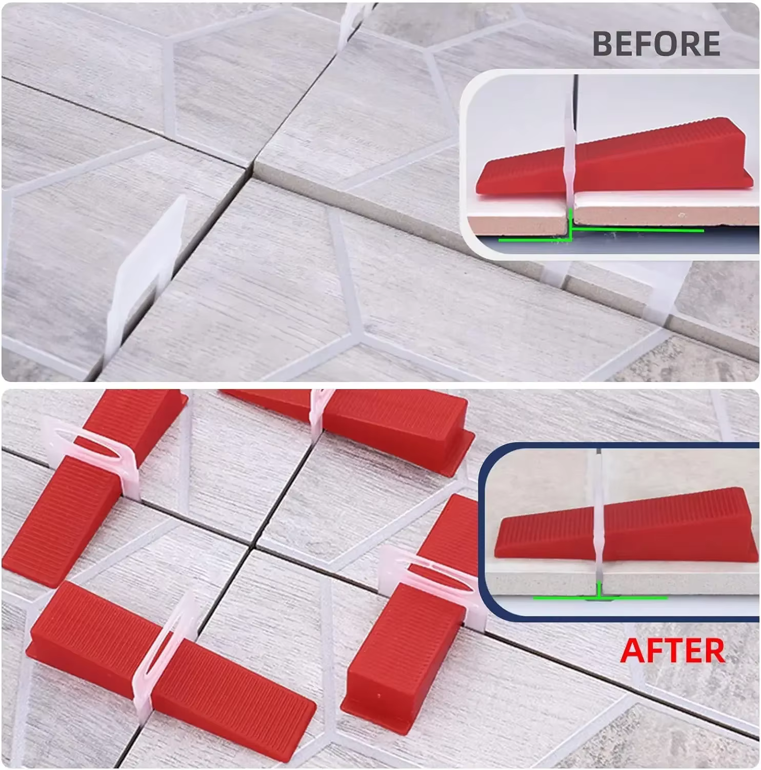 Ensemble de pinces à main pour la pose de carreaux en céramique