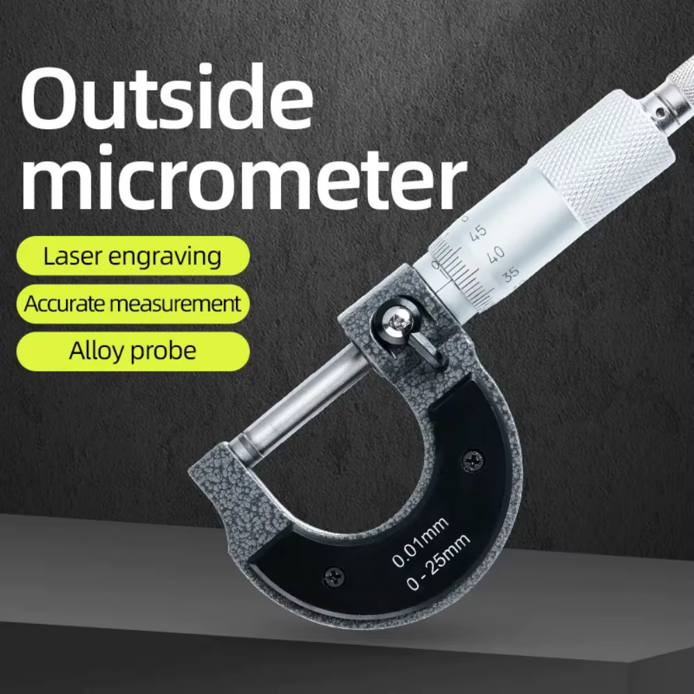 Micromètre extérieur QIDA LASER 0-25 mm 0