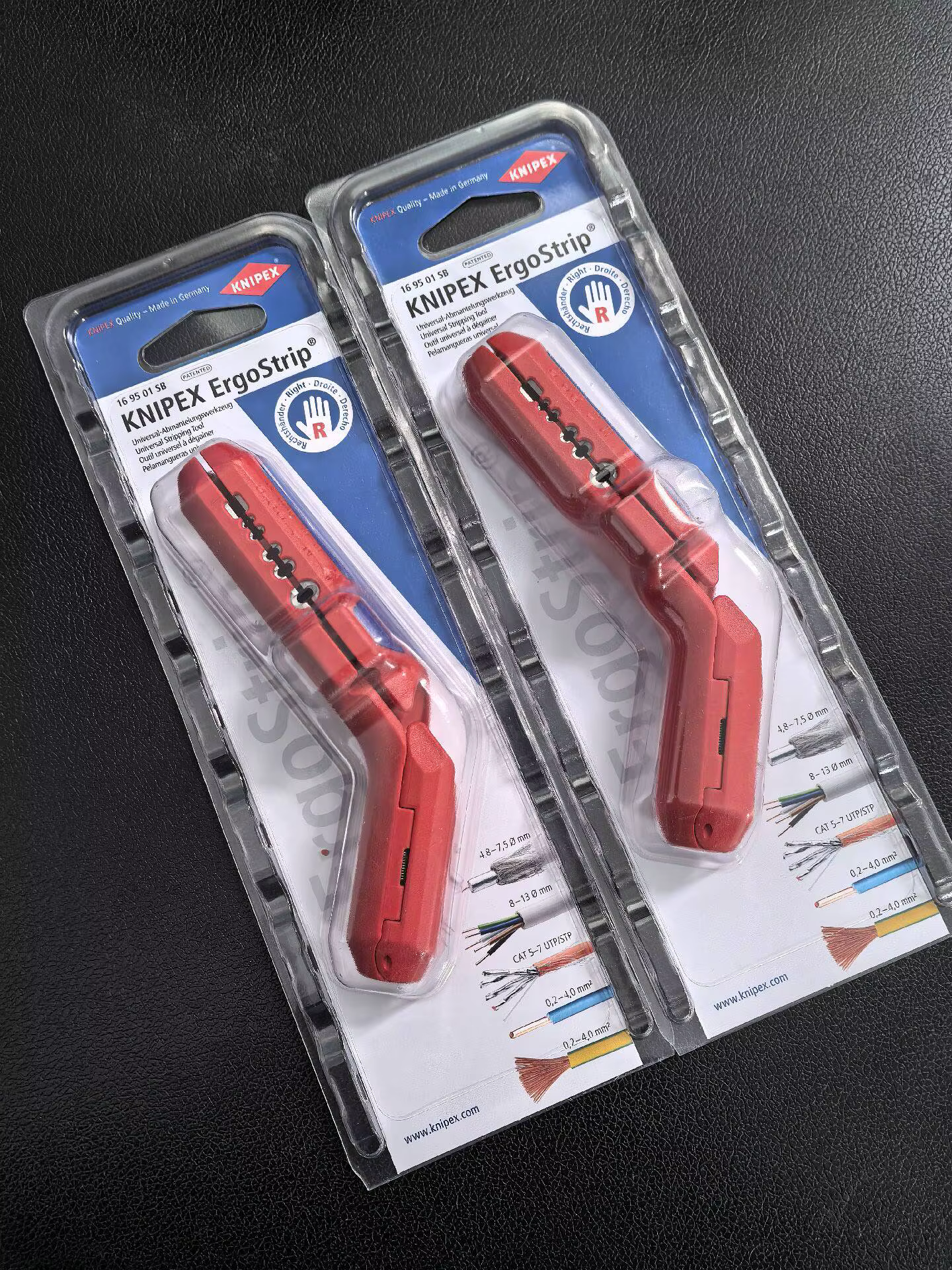 KNIPEX 169501 Dénudeur de fils universel