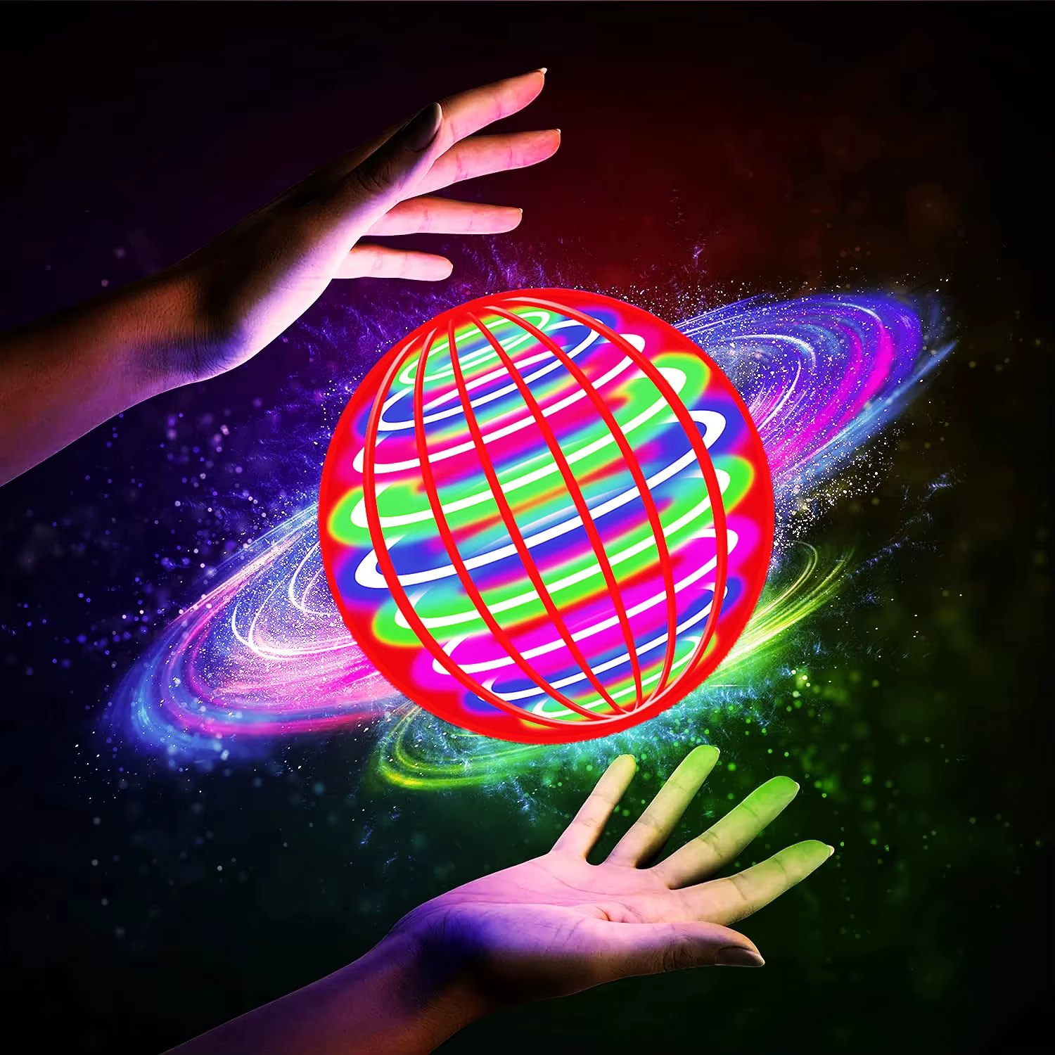 Balle volante, balle tournante automatique