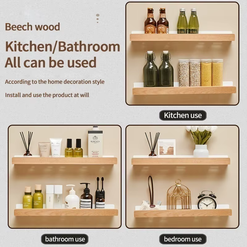 Organisateur de cuisine en bois