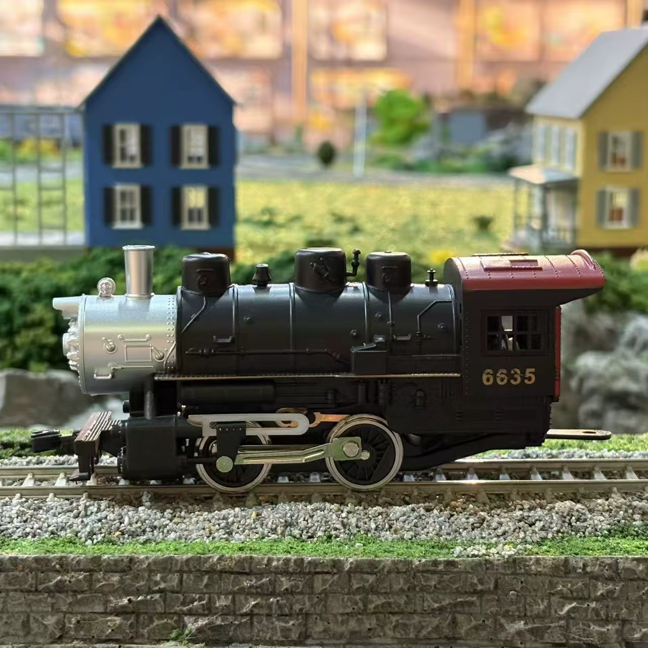 Modèle de simulation de locomotive en fonte à l'échelle 1:87