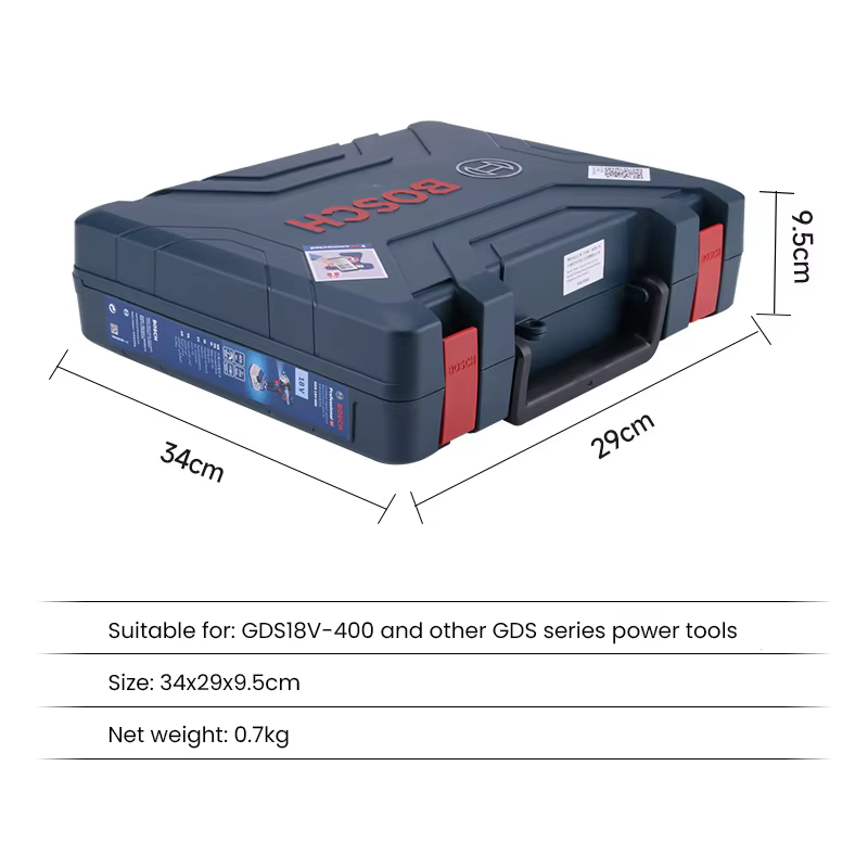 Bosch Boîte à outils mallette de rangement en plastique étanche