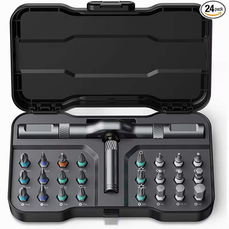 Kit de tournevis magnétique 24-en-1