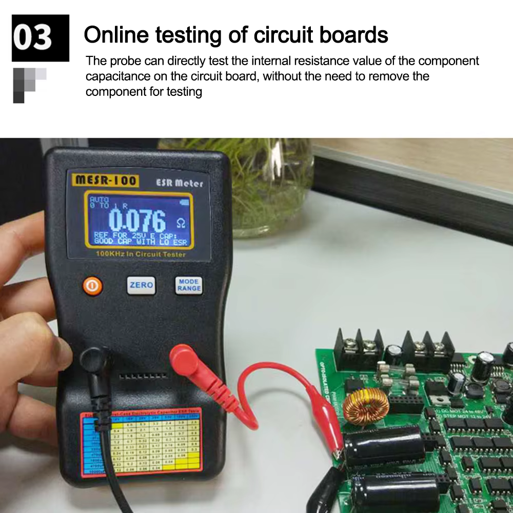 Multimètre MESR-100 ESR puzzles itance Ohm mètre professionnel mesure interne 02/10/2018