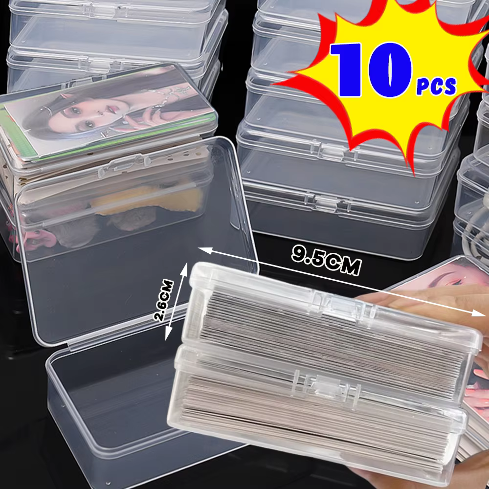 Boîtes en plastique transparentes