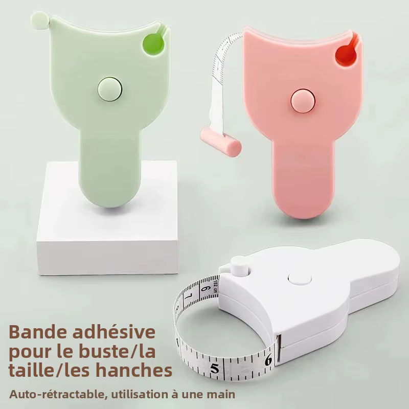 Ruban à mesurer portable en pouces
