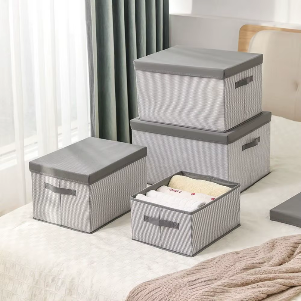 Boîte de rangement pour vêtements de grande capacité