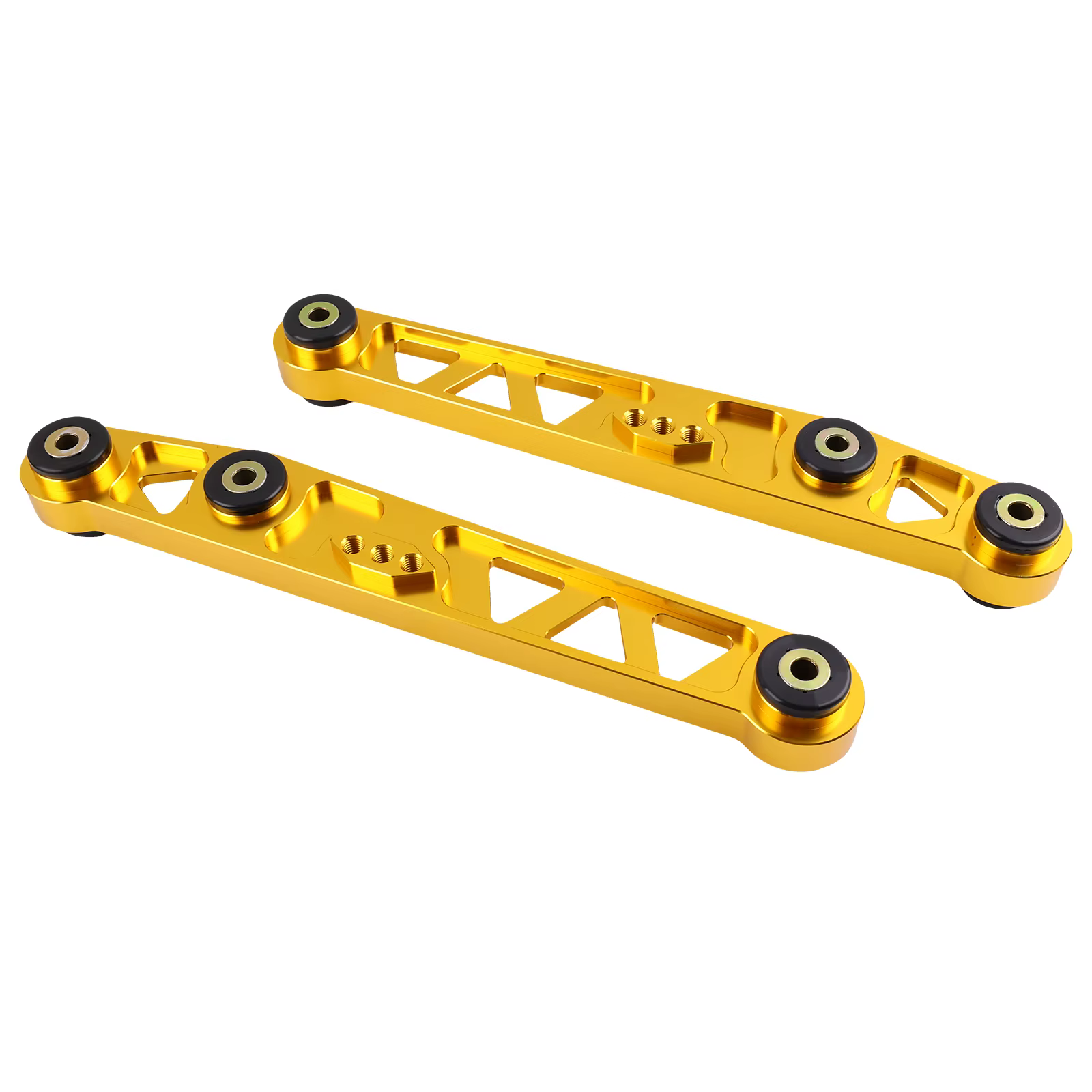 Suspension de course 2 * Kit de commande inférieur arrière bras LCA pour Honda Civic 88-95 EG Acura Integra 90-01 Del Sol 93-97 or argent rouge