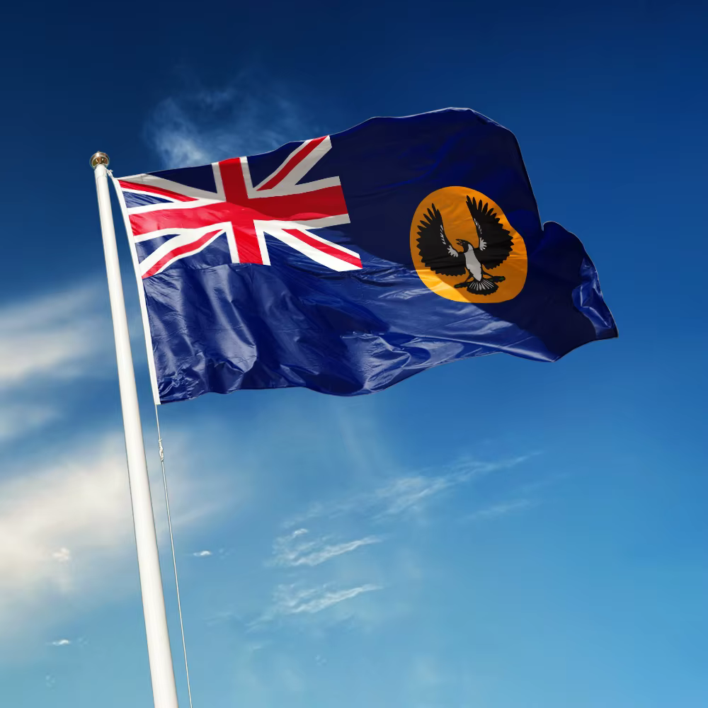 Drapeau de l'État d'Australie du Sud (SA) 3x5 pieds