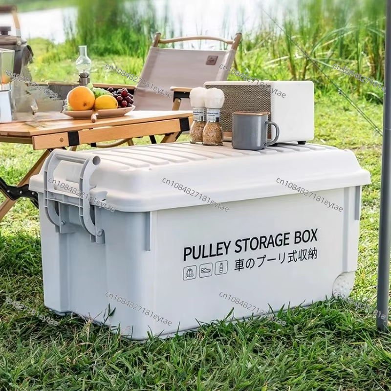 Boîte de rangement pour le camping en plein air