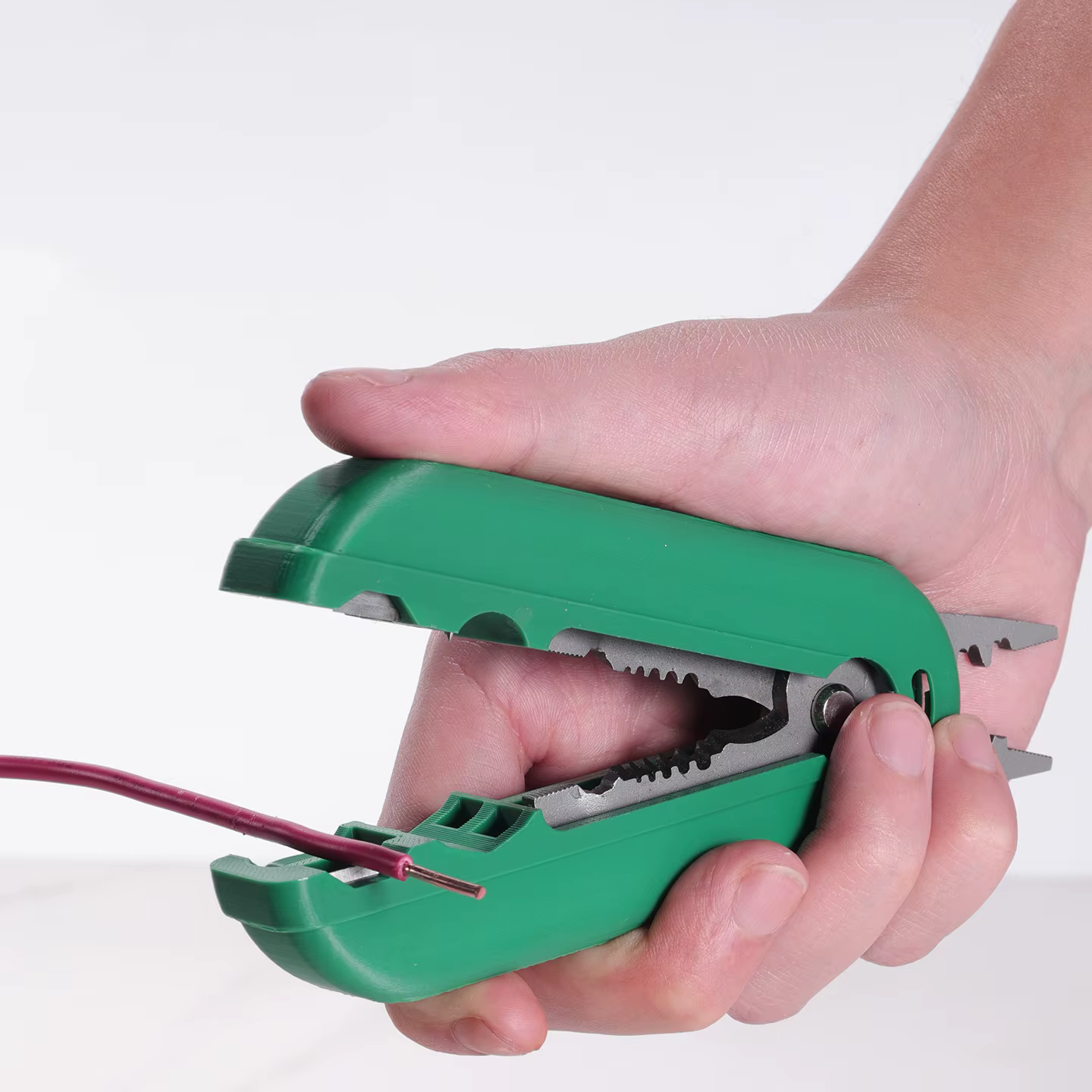 Pince à dénuder, coupe et séparateur de fil pour électricien – Outil tranchant durable pour la réparation de câbles de