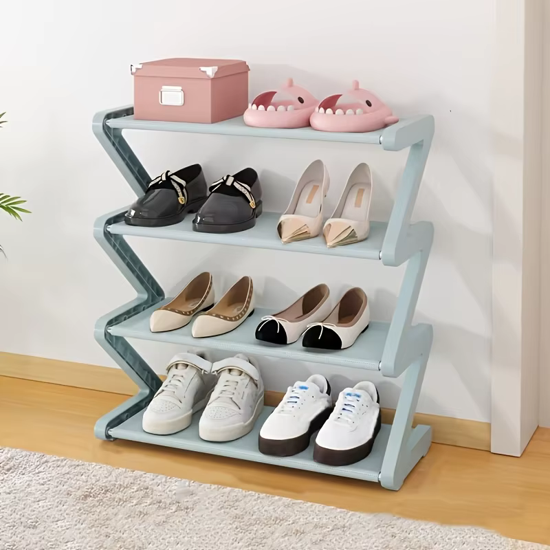 Étagère à chaussures en forme de Z