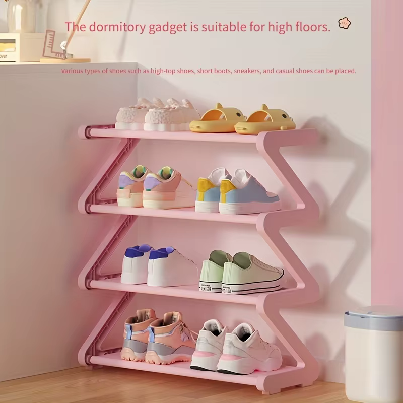 Étagère à chaussures en forme de Z