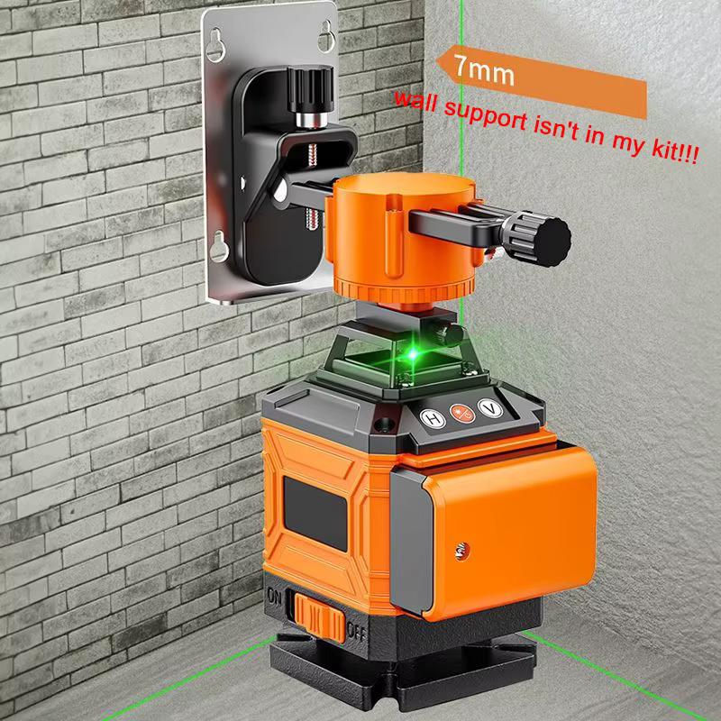 Niveau Laser professionnel 4D 16 lignes