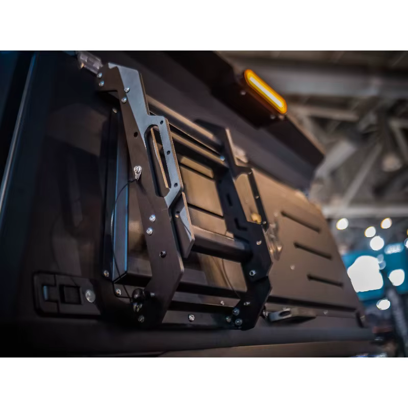 Tente de camping pour camionnette, coque rigide, personnalisée, intégrée, auvent en aluminium pour pick-up, toit automatique escamotable, tente pour pick-up, compatible avec Ford Ranger
