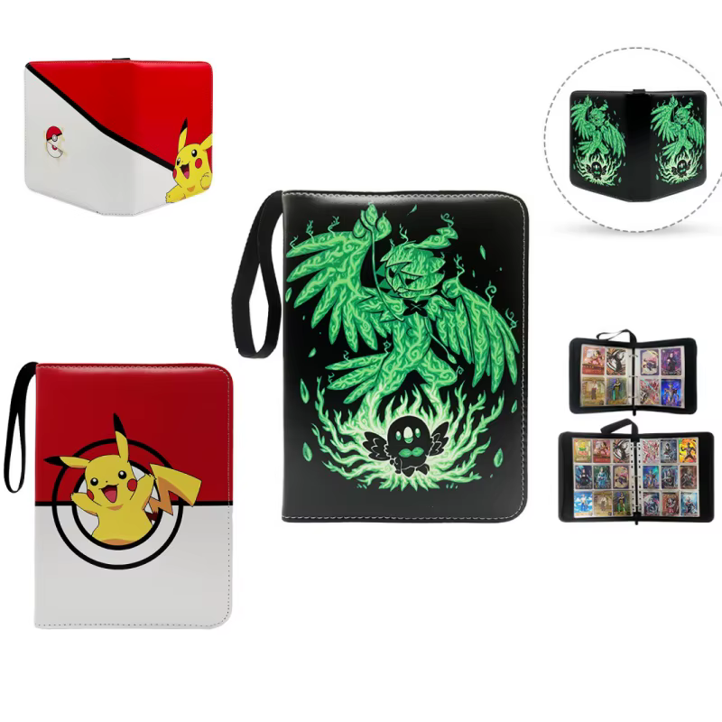 Album de cartes Pokémon 4 - Pocket 9-Pocket Binder Anime Card Pack Booklet