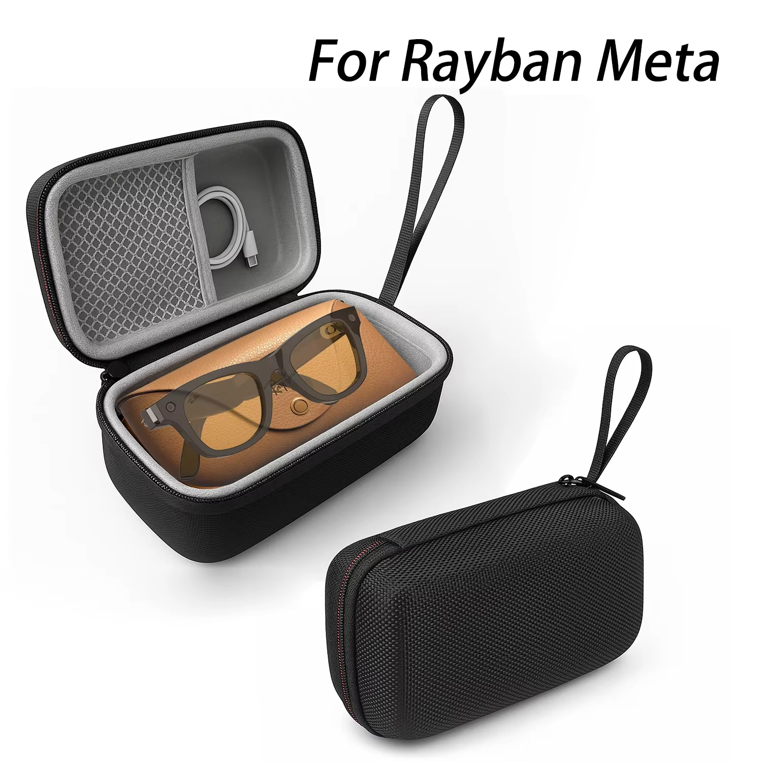 Étui de protection rigide pour lunettes