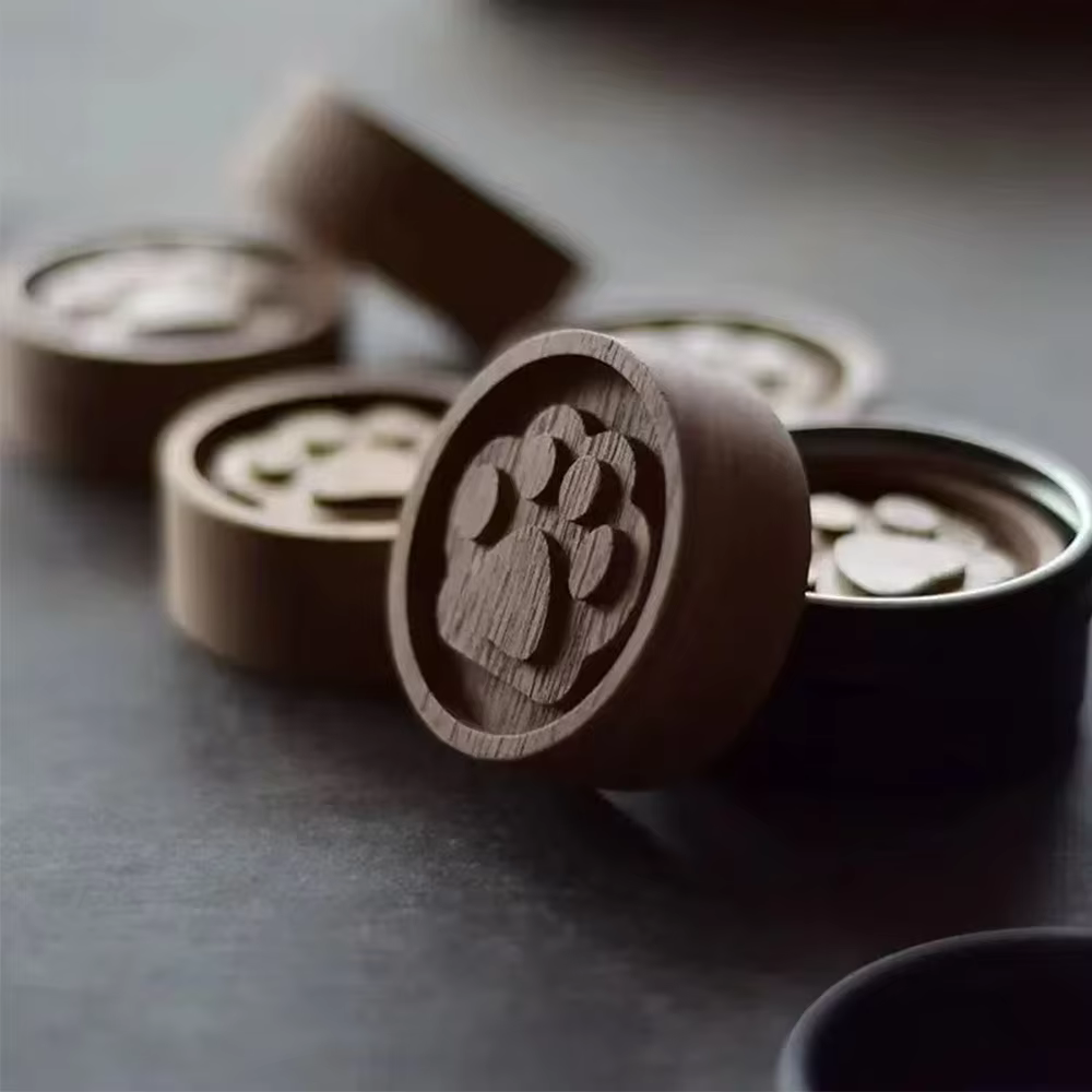 Diffuseur d'aromathérapie en bois avec boîte, diffuseur de parfum, diffuseur d'huiles essentielles pour la maison/la voiture/le bureau
