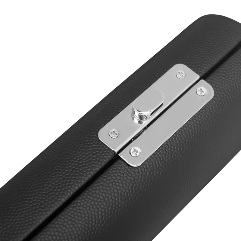 1 pièce boîte de rangement en cuir Piccolo 16 trous