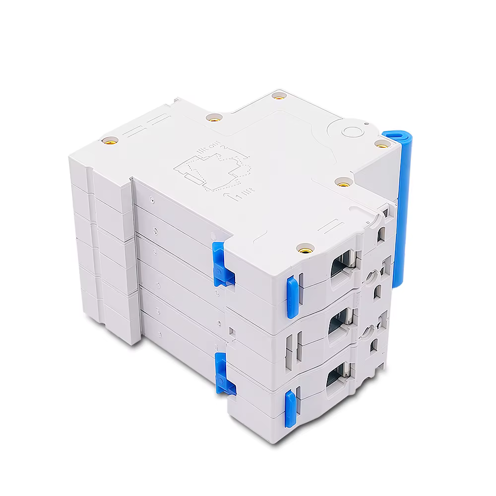 Disjoncteur sur Rail Din triphasé DZ47-63 3P 16-63A
