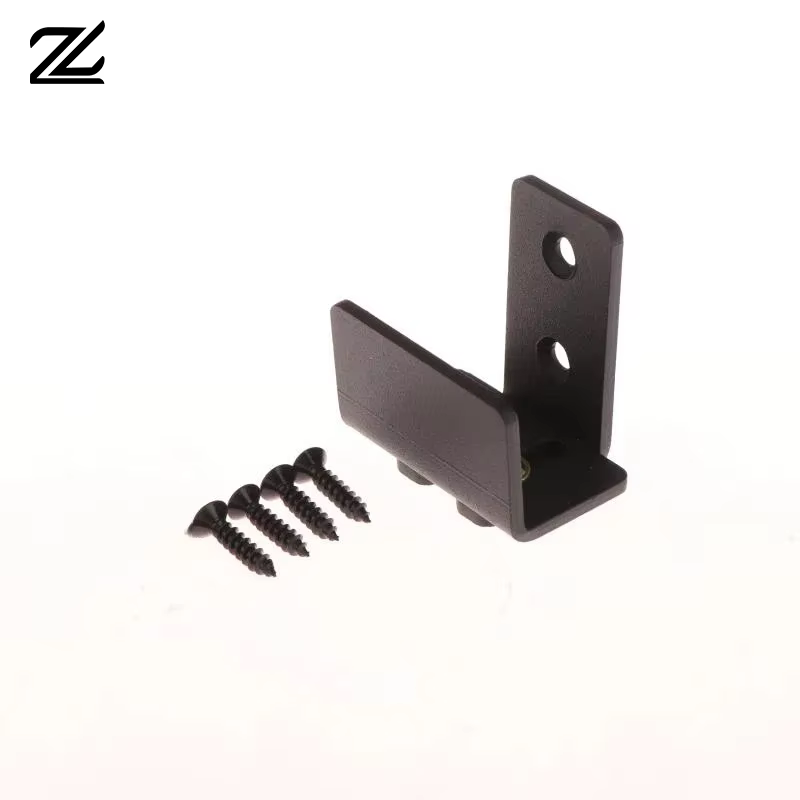 Clips de guidage de sol inférieur pour porte de grange coulissante