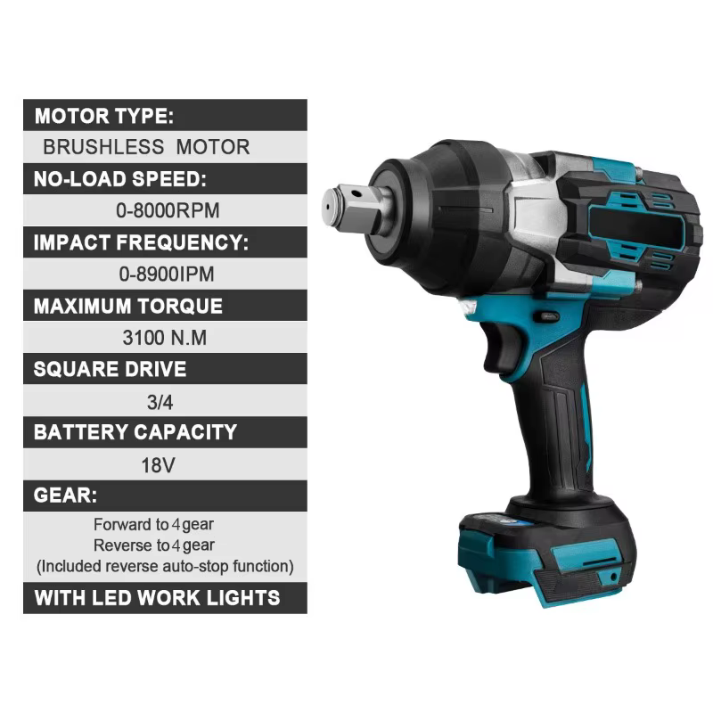Makita – clé à chocs électrique sans balais