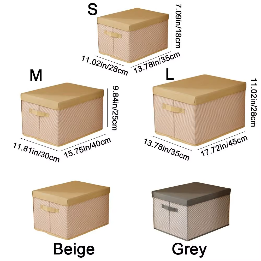 Boîte de rangement pour vêtements de grande capacité