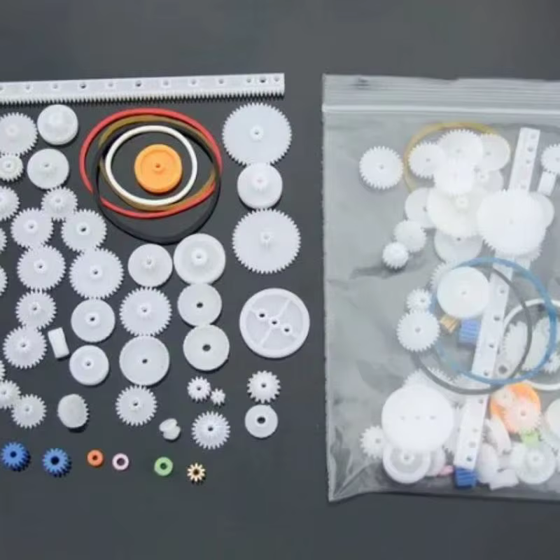 Kit d'engrenages en plastique 75 pièces (1 ensemble) – Boîte de vitesses