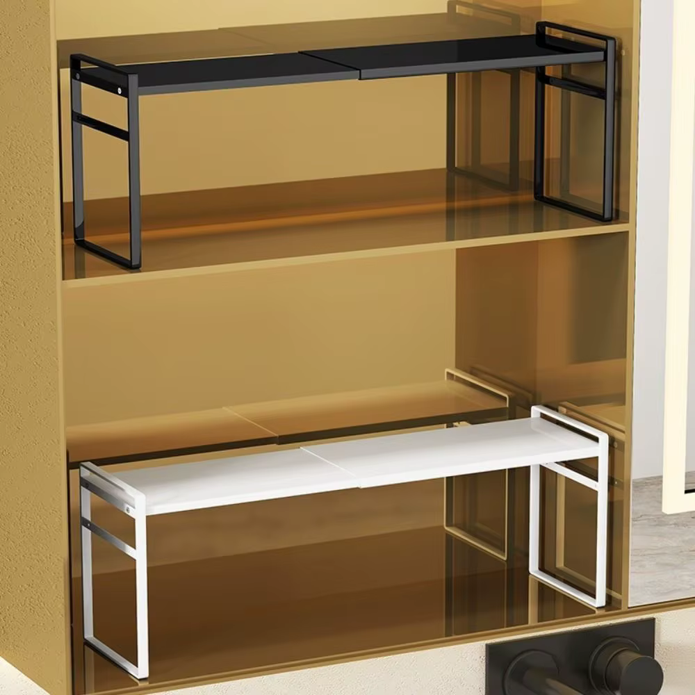 Étagère de rangement rétractable en fer grande capacité