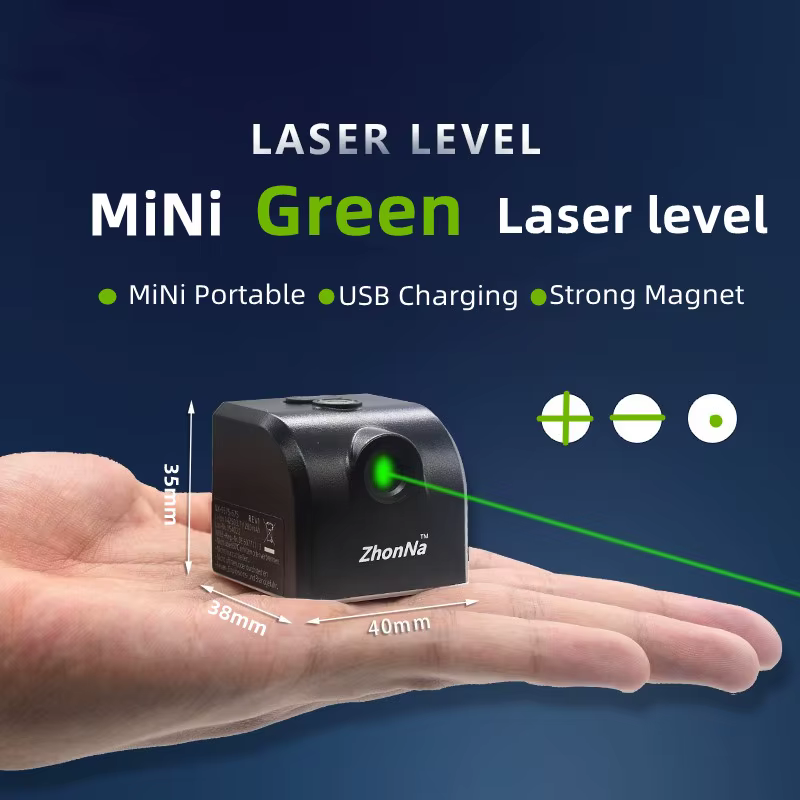 Niveau Laser Portable, Mini lignes transversales horizontales et verticales