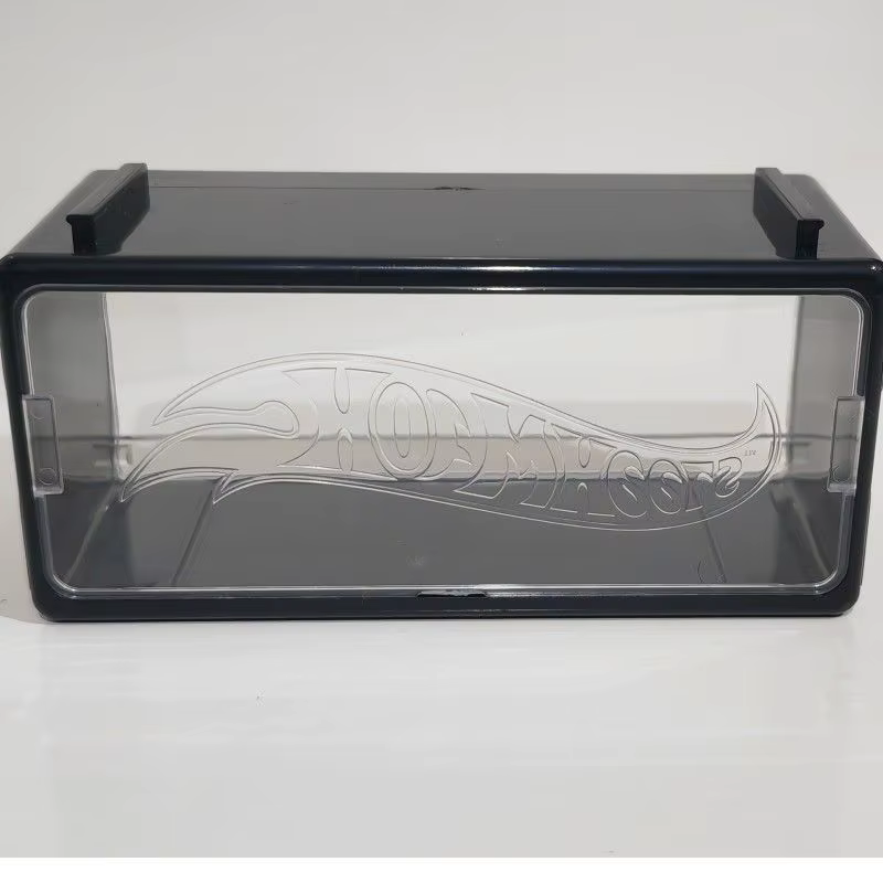 Hotwheels 1:64 échelle modèle boîte de rangement de voiture anti-poussière Snap-Fit Combinable jouet voiture vitrine pour véhicules à collectionner