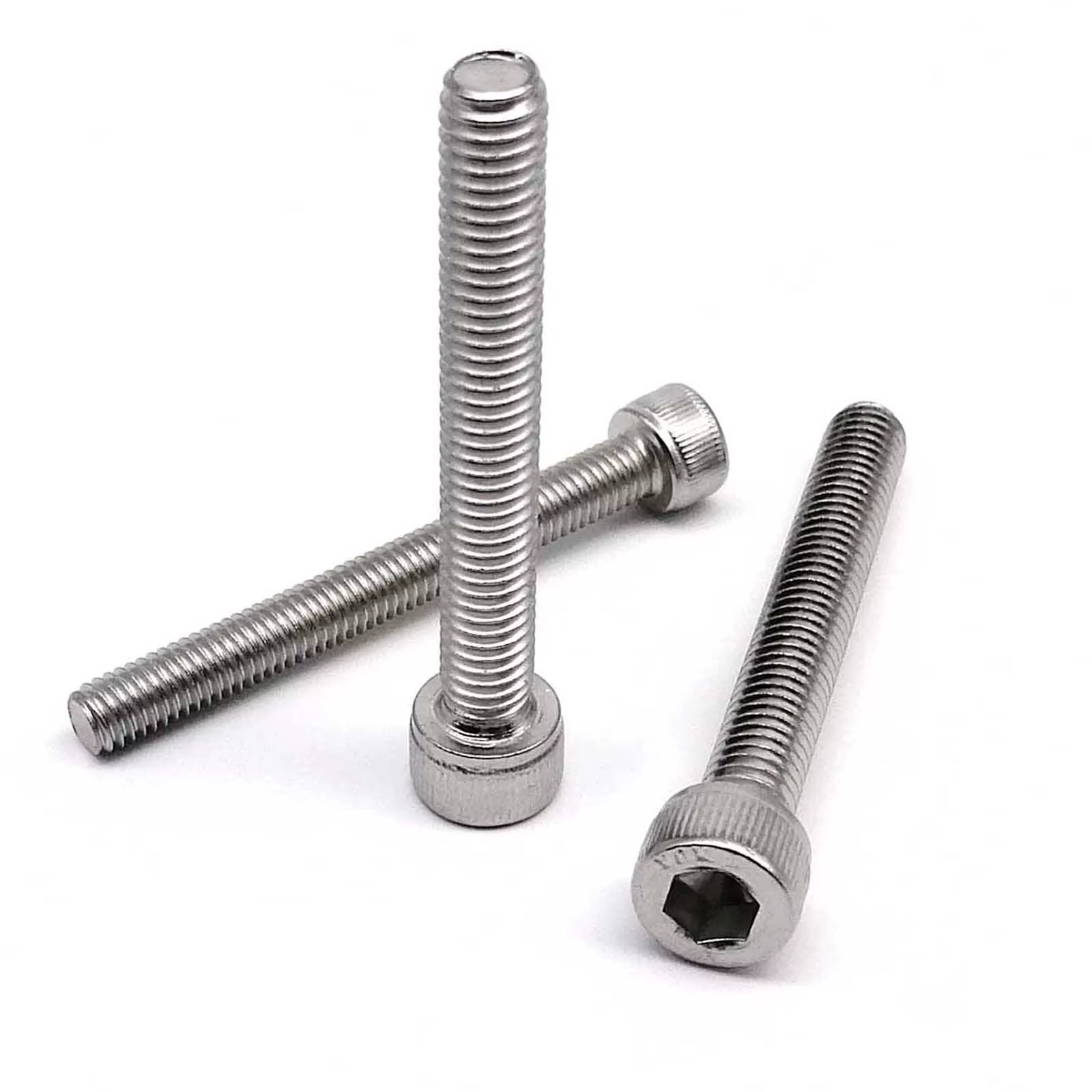 Vis à tête hexagonale M2 M2.5 M3 M3.5 M4 M5 M6 M8 sur Ultra longue 200mm 304 A2-70 en acier inoxydable DIN912 Allen