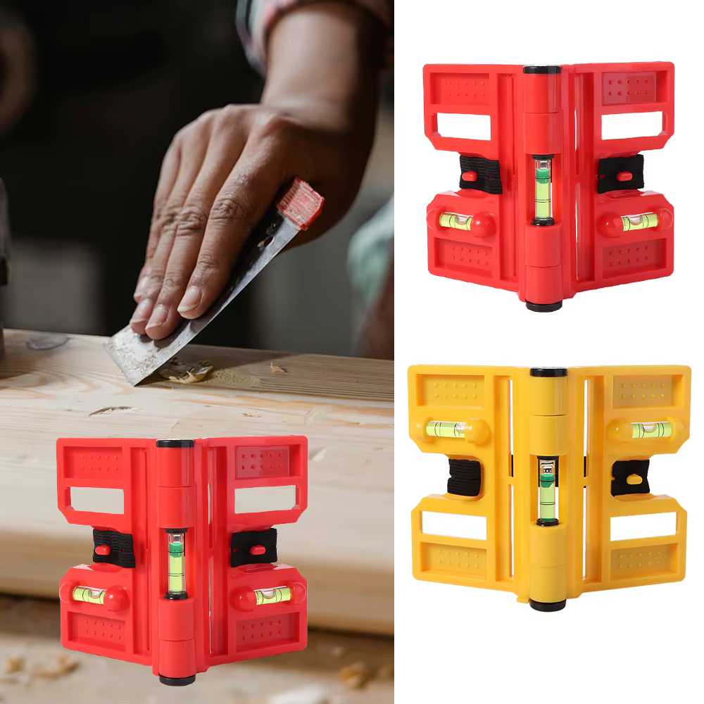 Niveau à bulle pliable professionnel réglable à 270 degrés