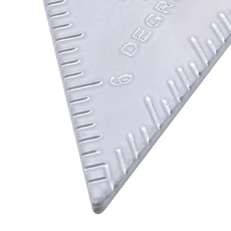 Équerre triangulaire en alliage d'aluminium de 7 pouces