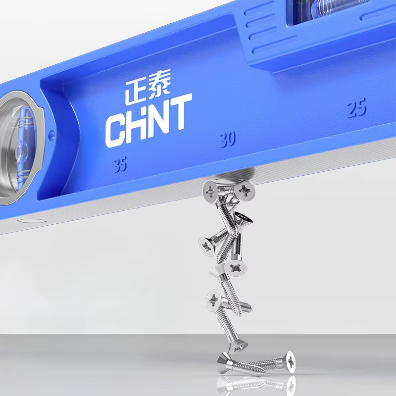Niveau à bulle professionnel fort magnétique haute précision Anti-chute en alliage d'aluminium